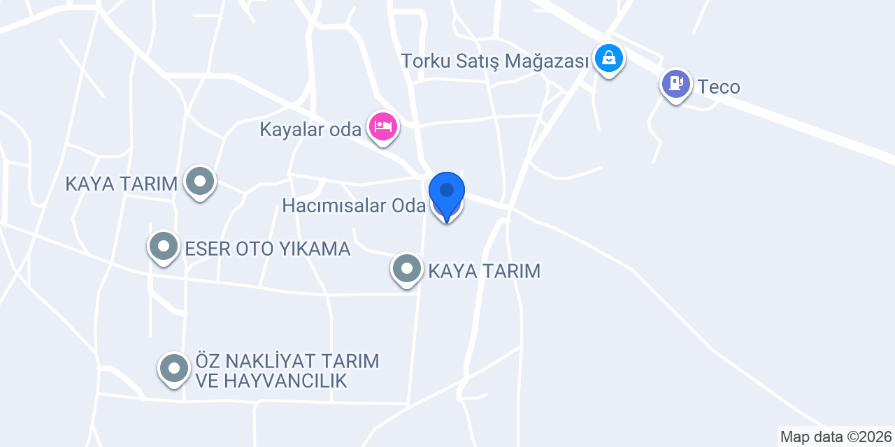 Hacımısalar Oda konumu