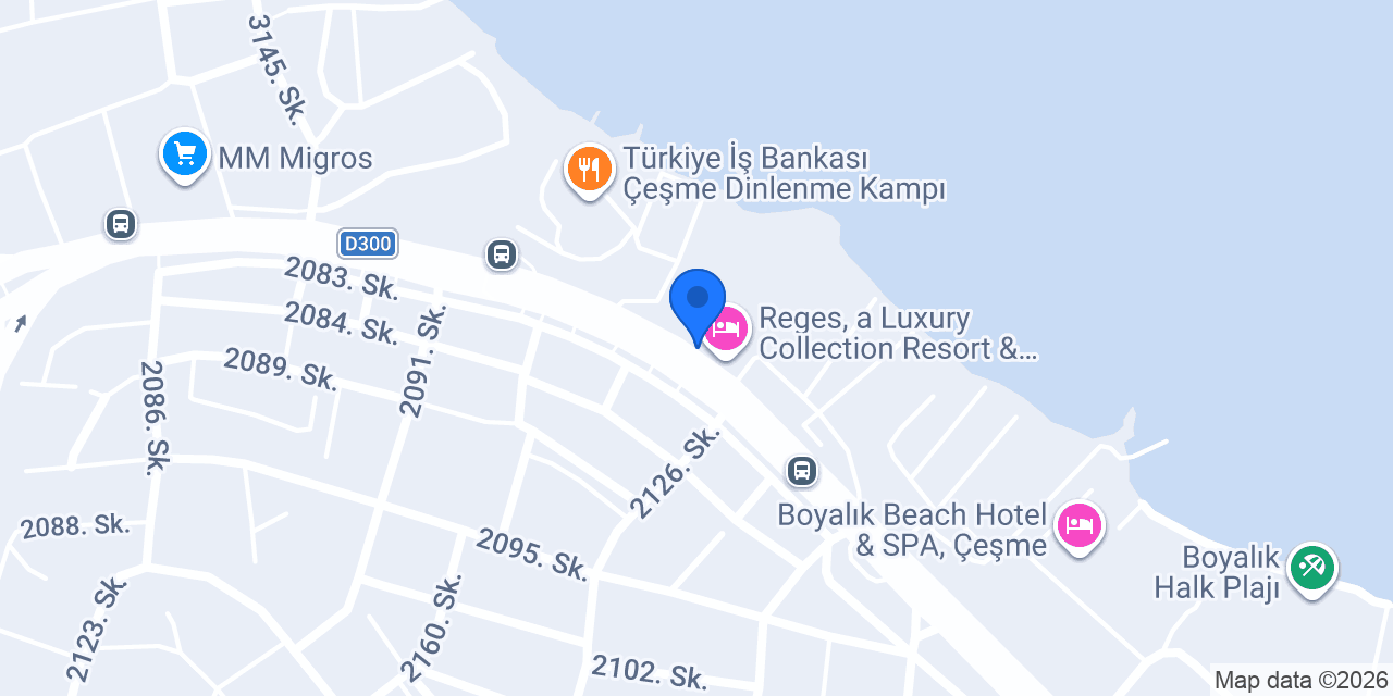 Reges Luxury Hotel Coiffeur / Kuaför konumu