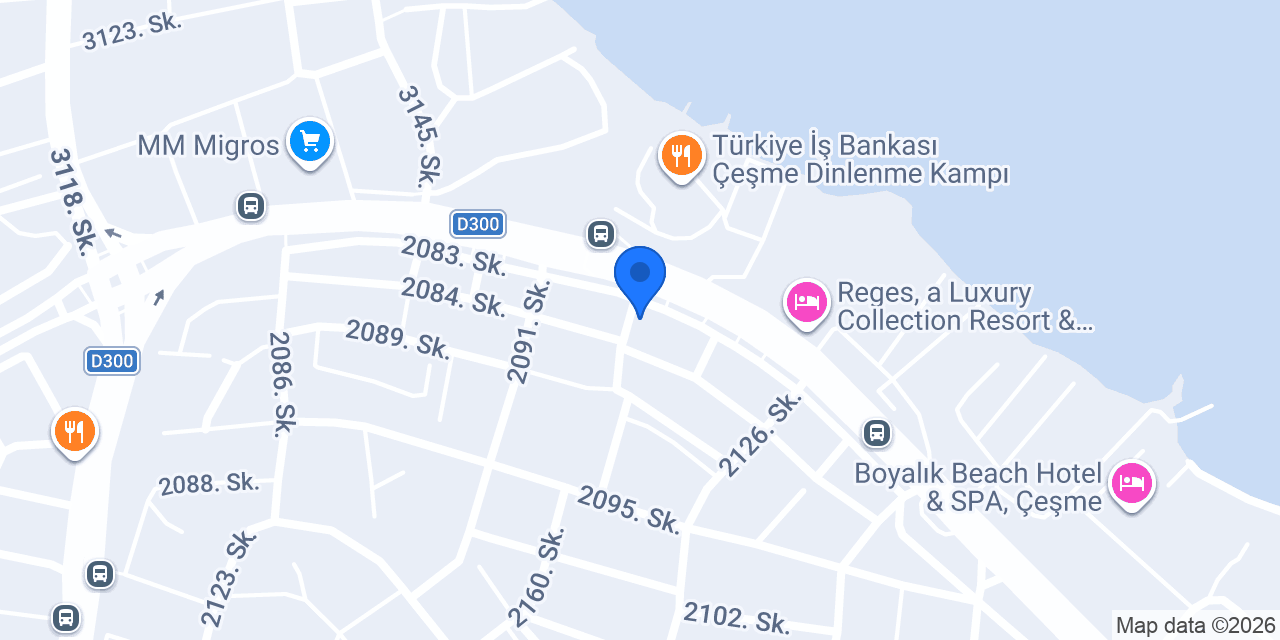 Çeşme Konfor konumu