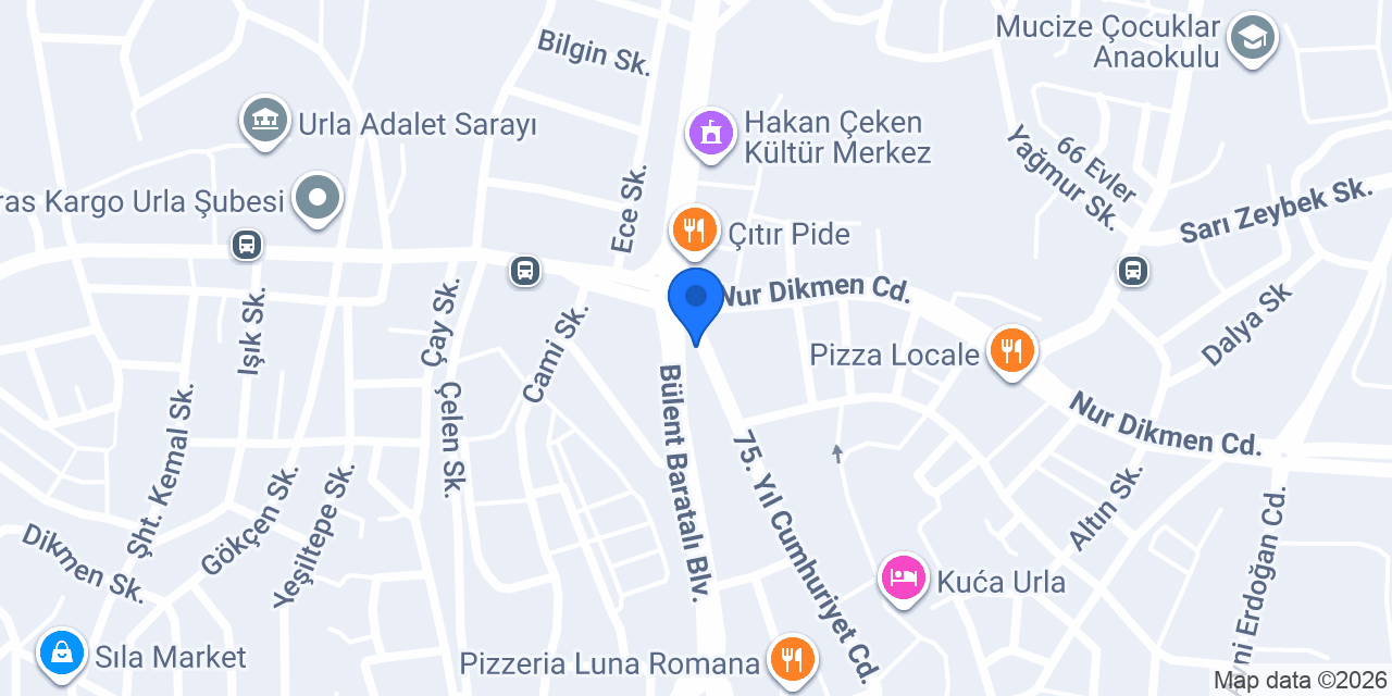 My Fried Chicken - İzmir Urla konumu