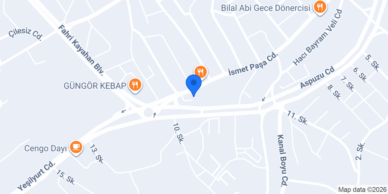 Teknik Anahtar & Çilingir konumu