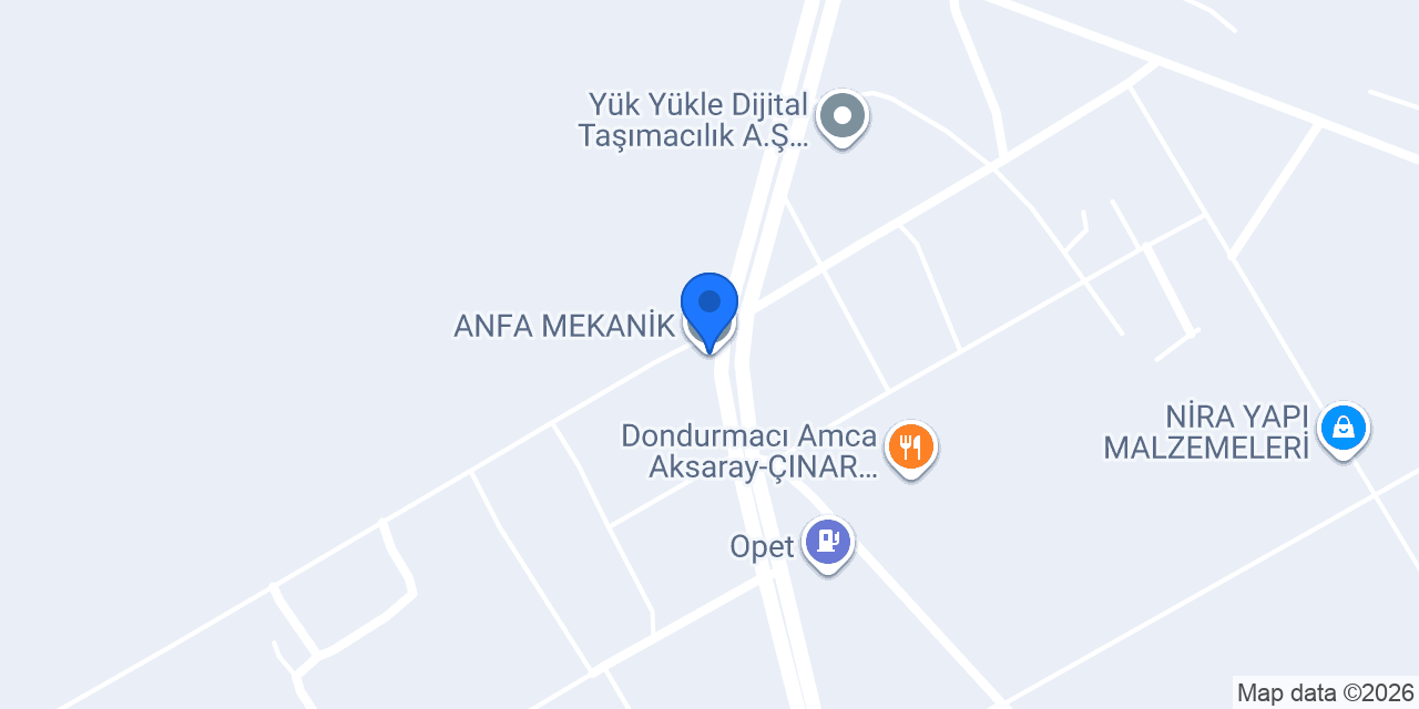 ANFA MEKANİK konumu