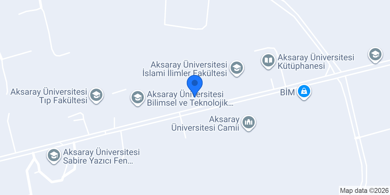 Aksaray Anaokulu konumu