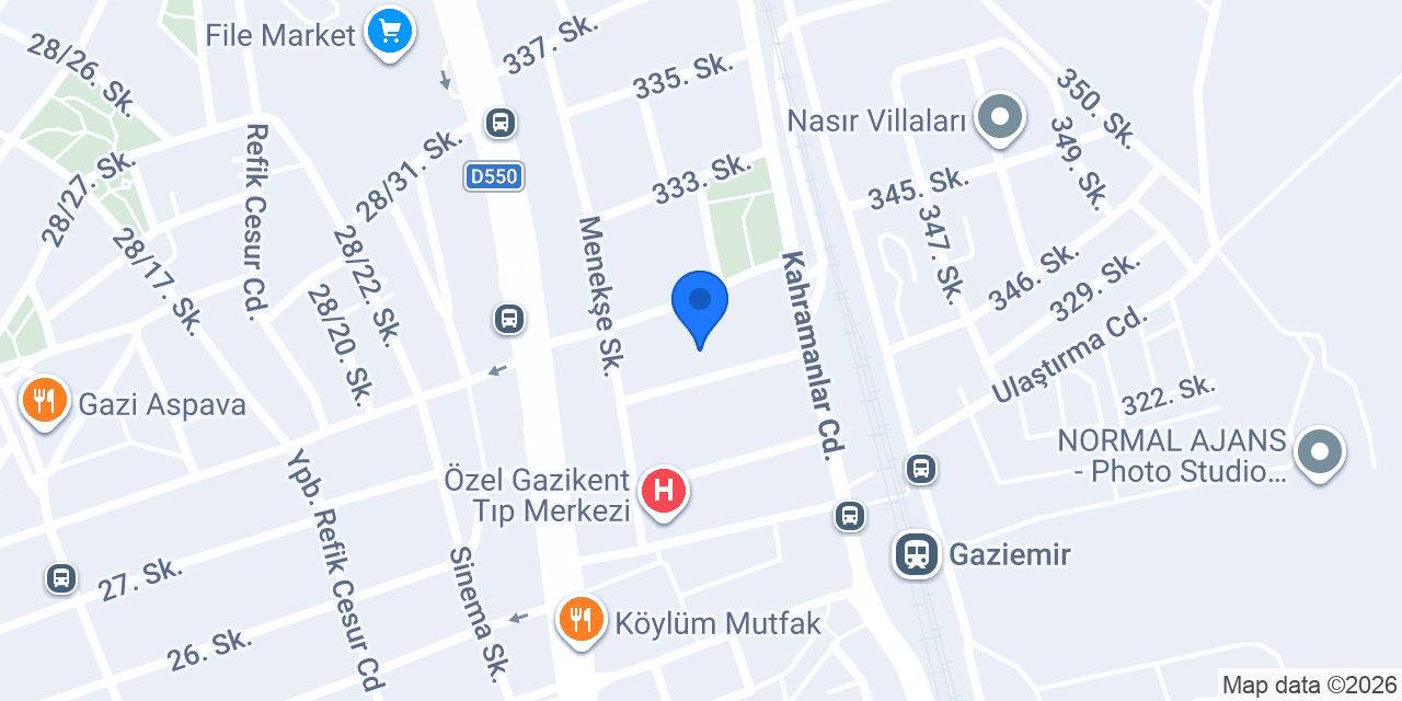 Dt. Ozan Güner konumu