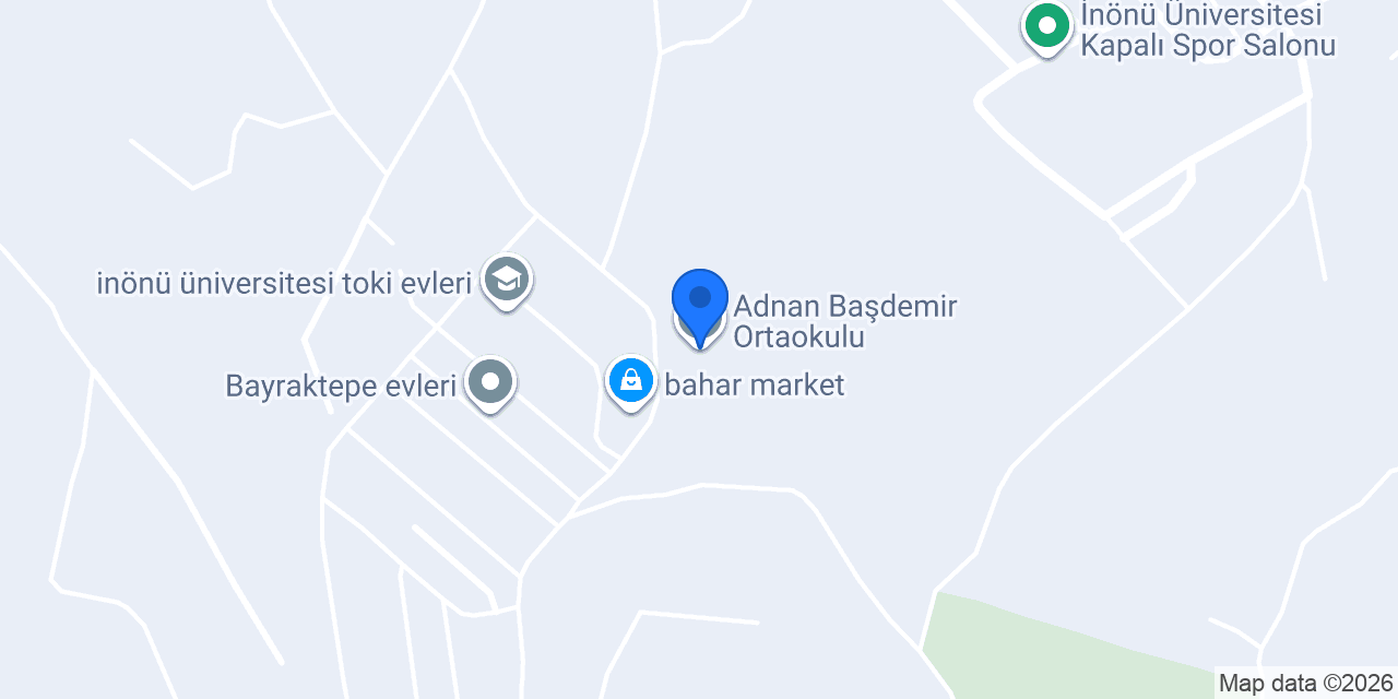 Adnan Başdemir Ortaokulu konumu