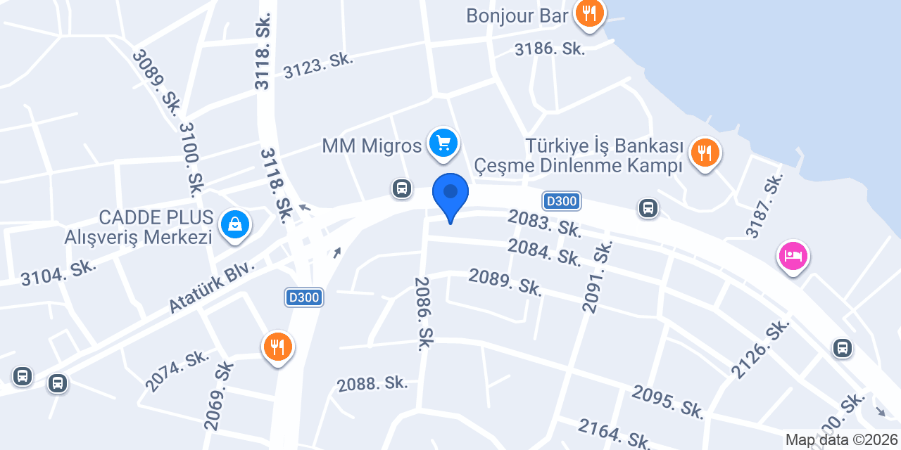 Çeşme Bahçe Bakım konumu