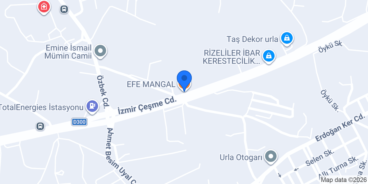 EFE MANGAL konumu