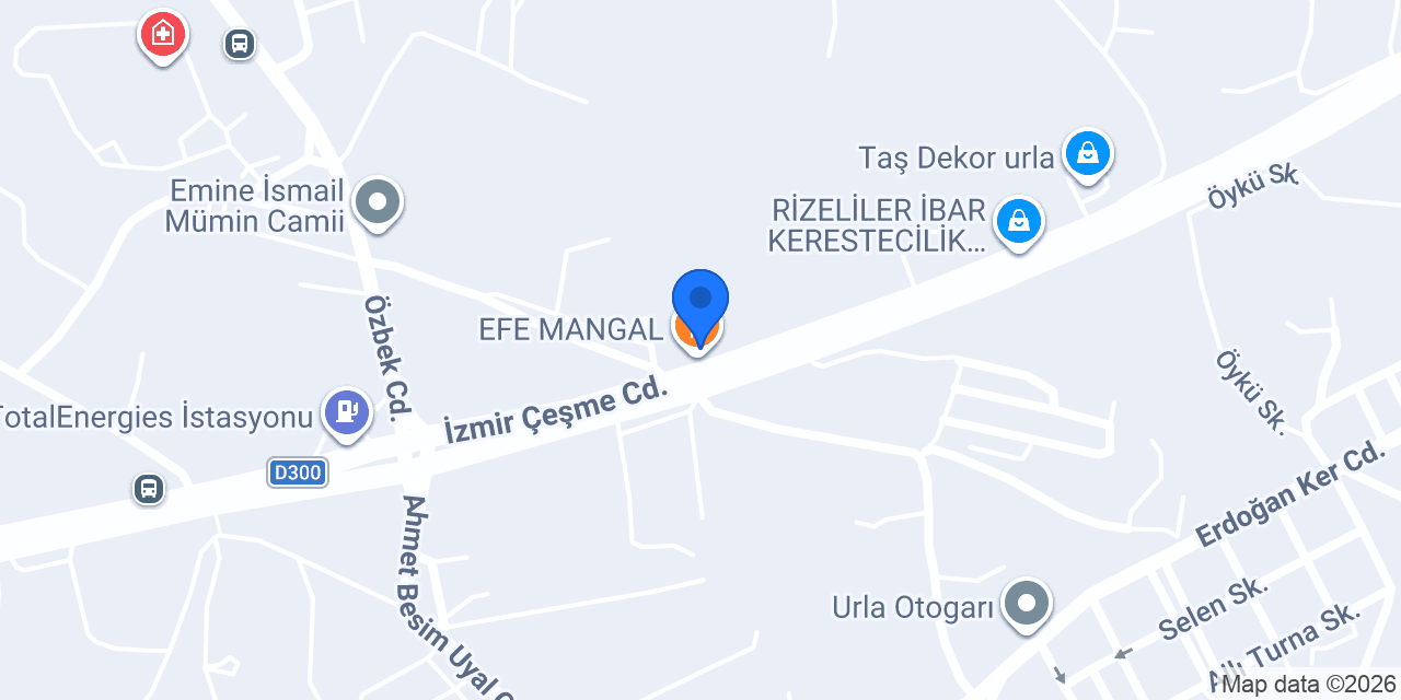 Çiftlik Restaurant konumu