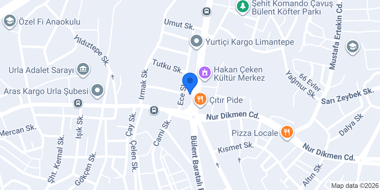 BAMBİ YATAK - ÖFG MOBİLYA konumu