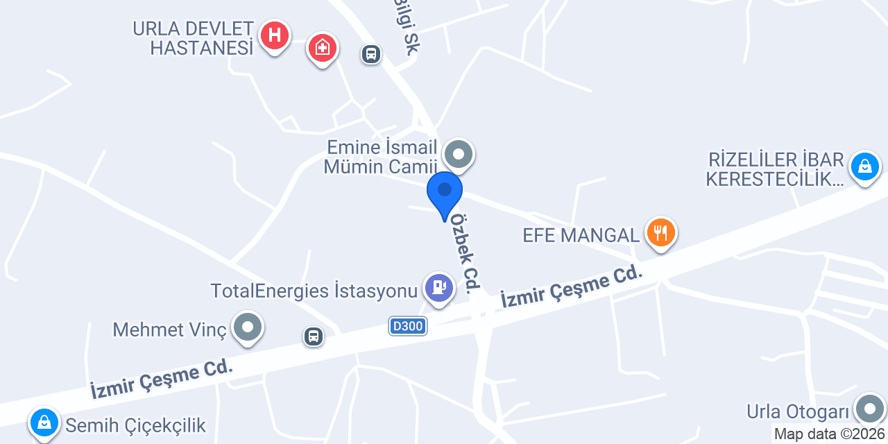 Urla Taş Yapı konumu