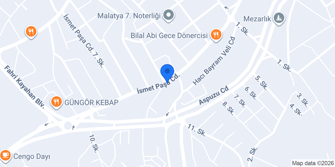 Papatya Çiçekçilik konumu
