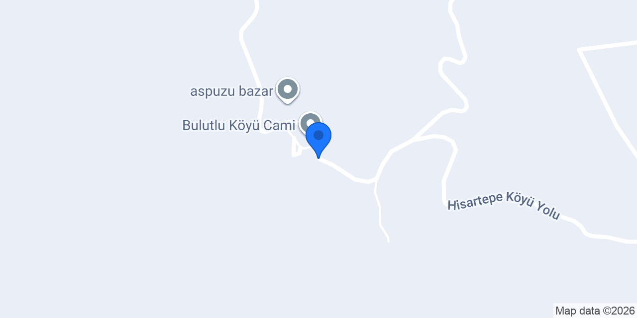 Bulutlu Köyü Muhtarlığı konumu