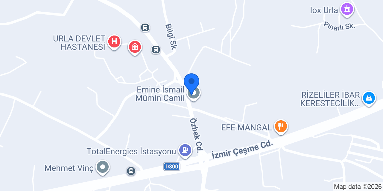 Urla Park Medikal konumu
