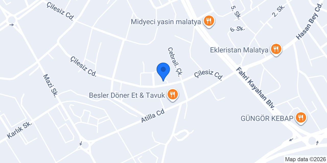 Ortadoğu Yapı konumu