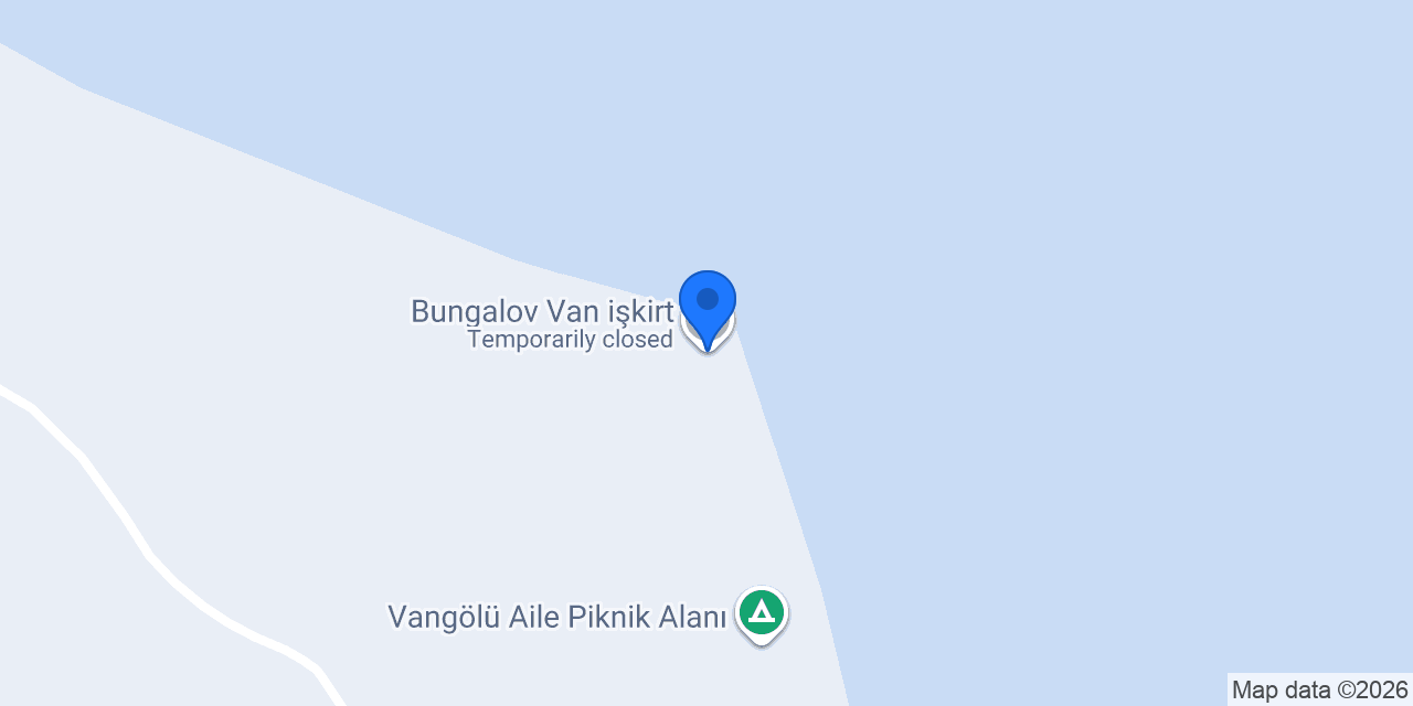 Bungalov Van işkirt konumu