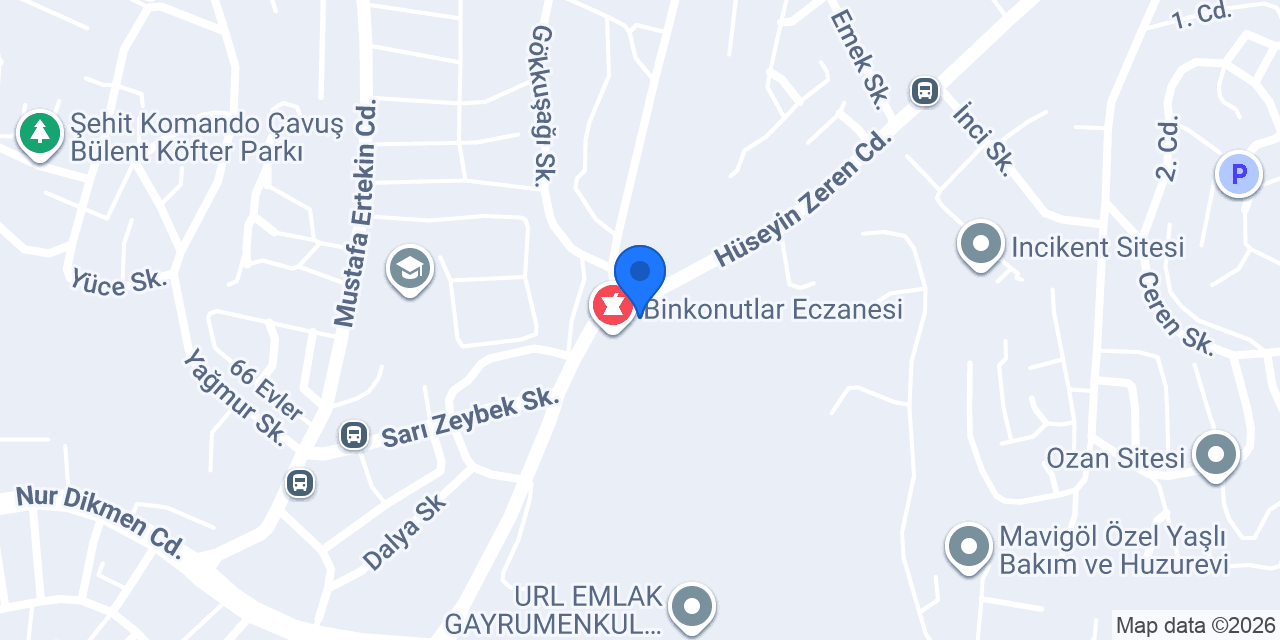 Site Ltd.Şti. konumu