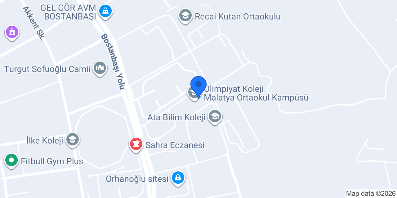 Kurs Merkezi konumu