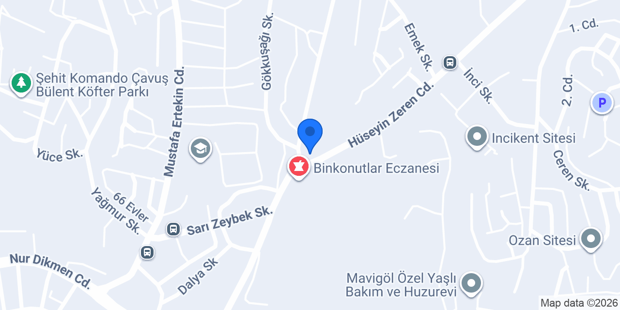 Birlik Market konumu