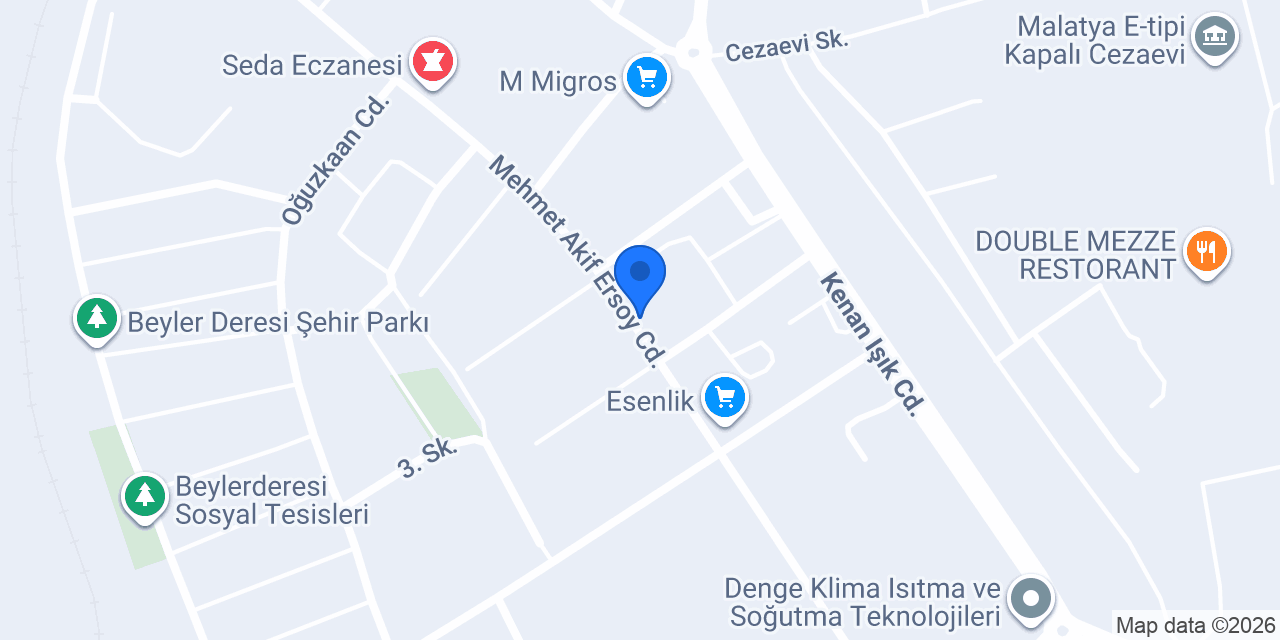 ŞİFA GÜL ECZANESİ konumu