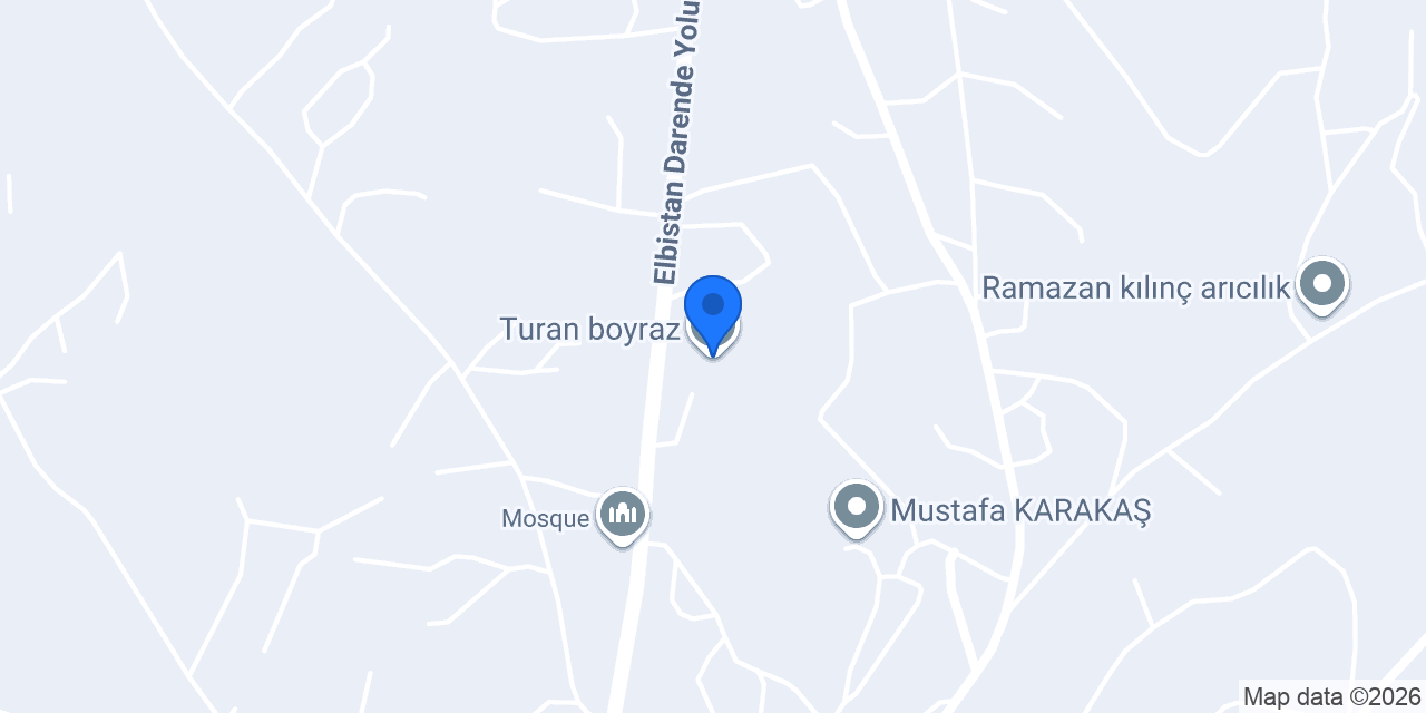 Turan boyraz konumu