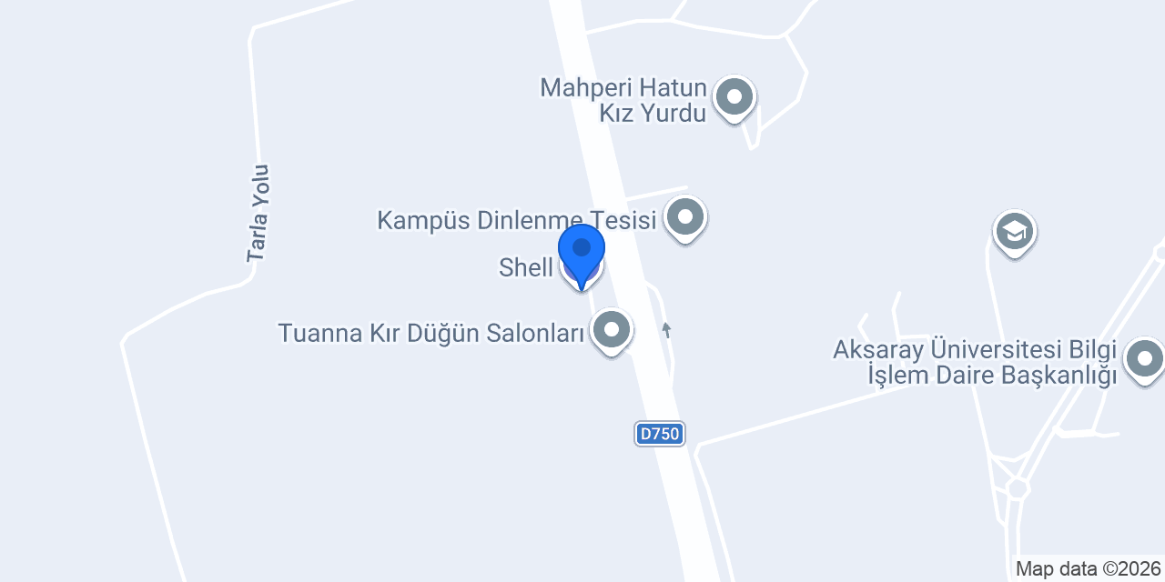 Shell konumu