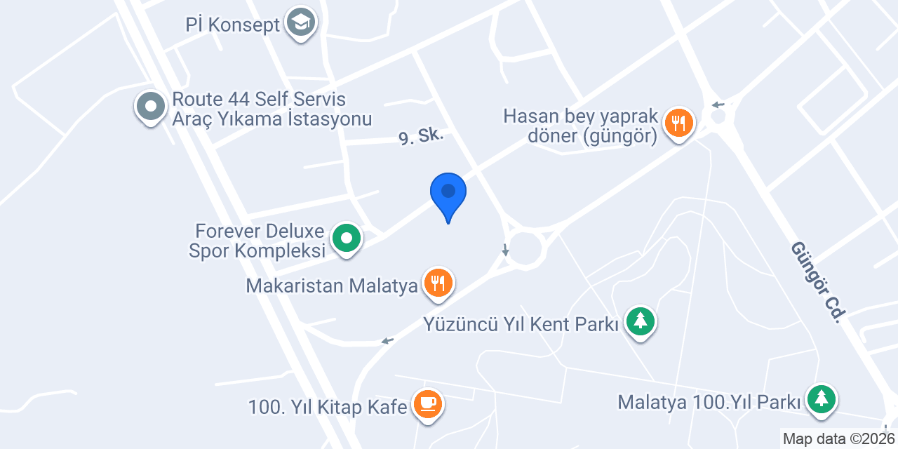 Yiğit Temizlik Malatya konumu