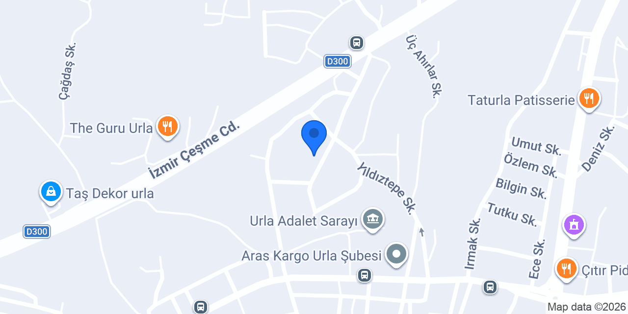 Alhas Mutfak konumu