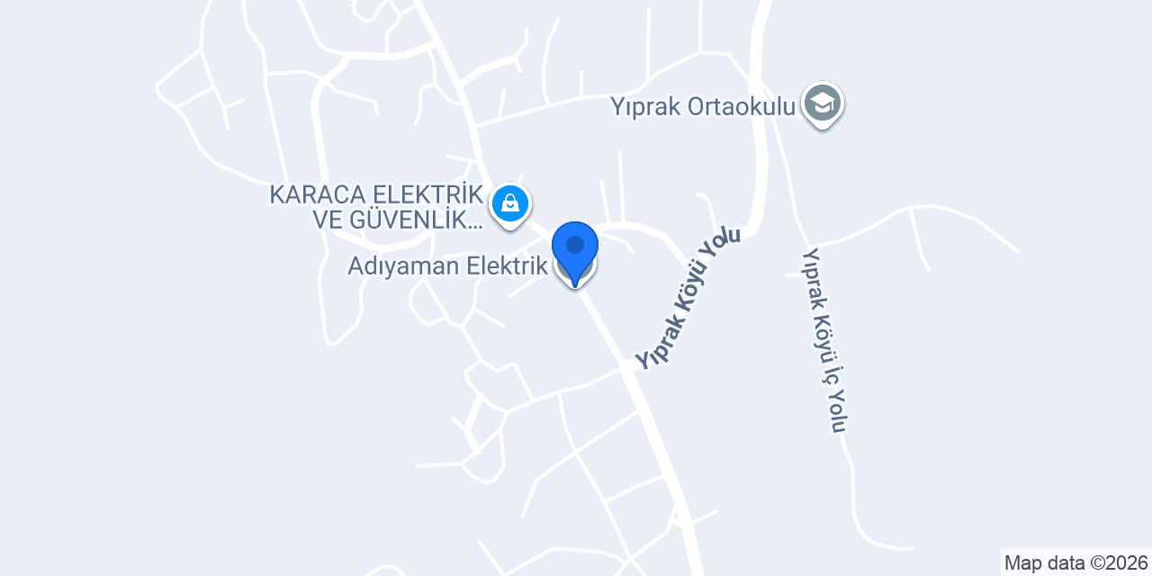 Adıyaman Elektrik konumu