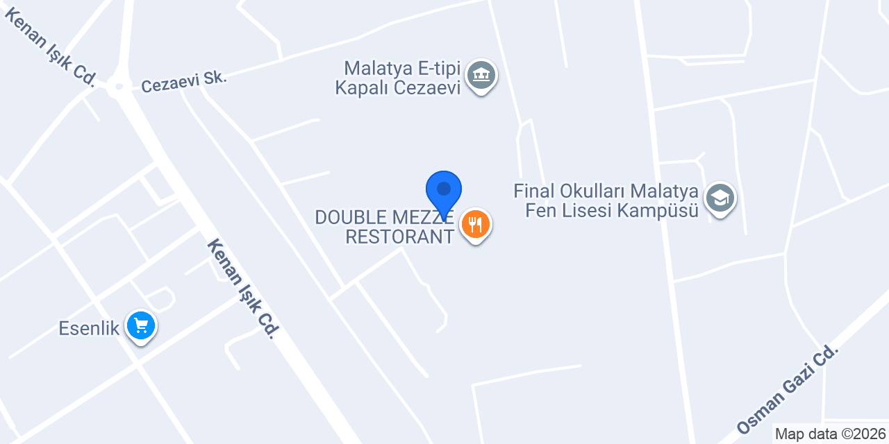 Malatya Açık Ceza İnfaz Kurumu konumu
