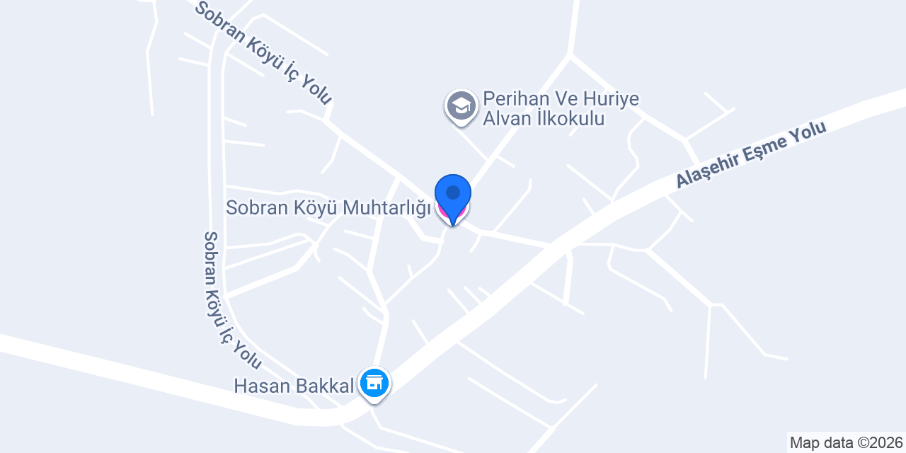 Sobran Köyü Muhtarlığı konumu
