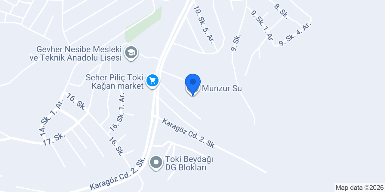 Munzur Su konumu