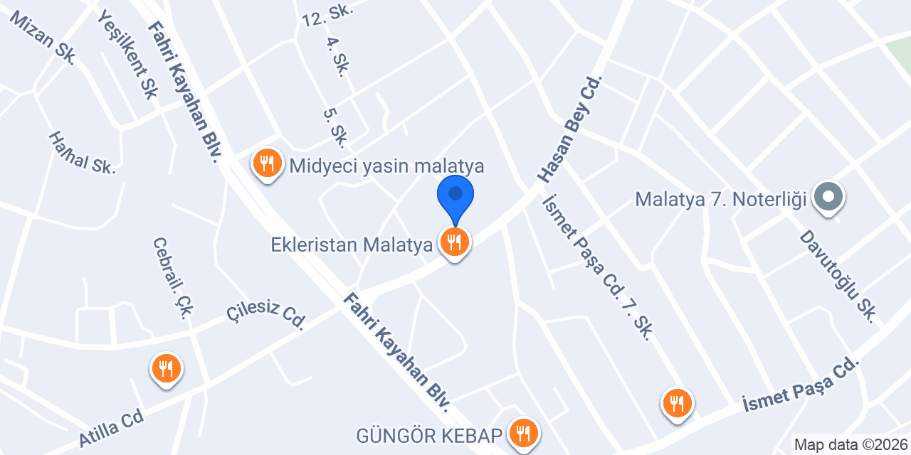 Adafı Aile Sağlık Merkezi konumu