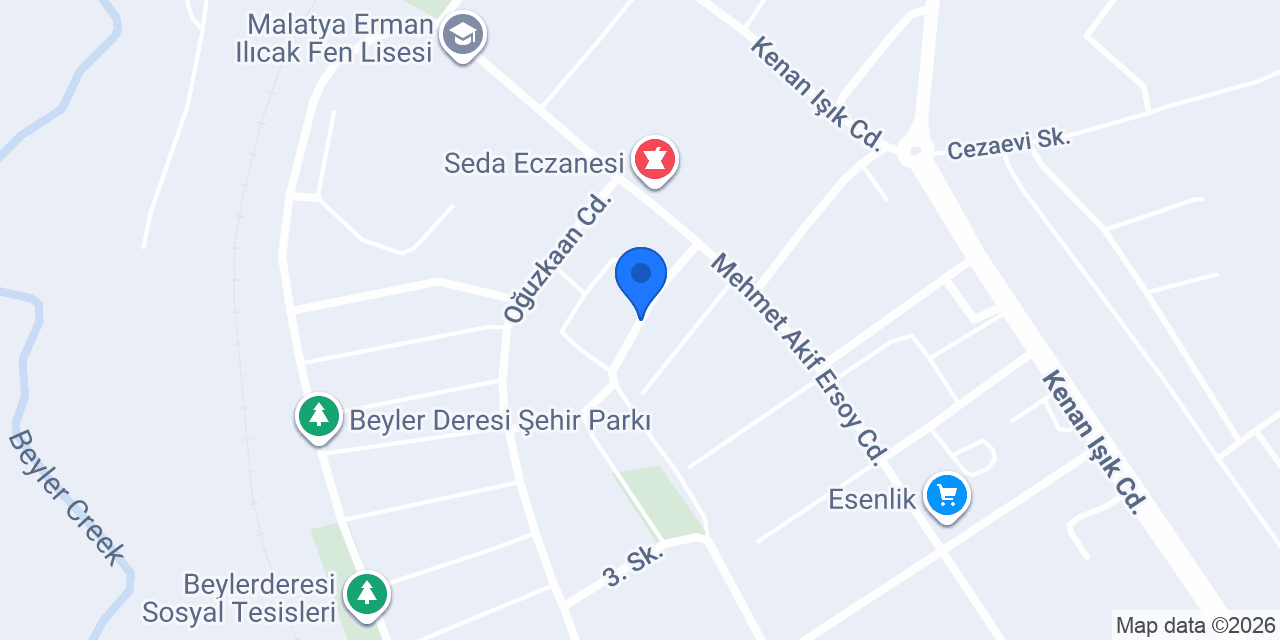 Akcan Terzi konumu