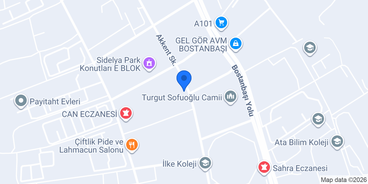Miraç Erkek Kuaför Salonu konumu