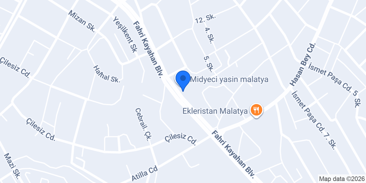 Mess Bayan Kuaförü MALATYA konumu