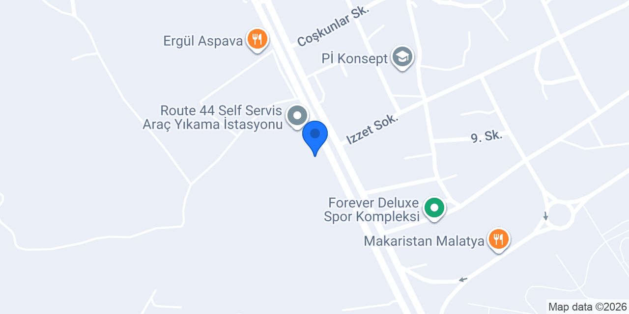 TARCANLAR TUNİNG EKSPERTİZ MALATYA konumu