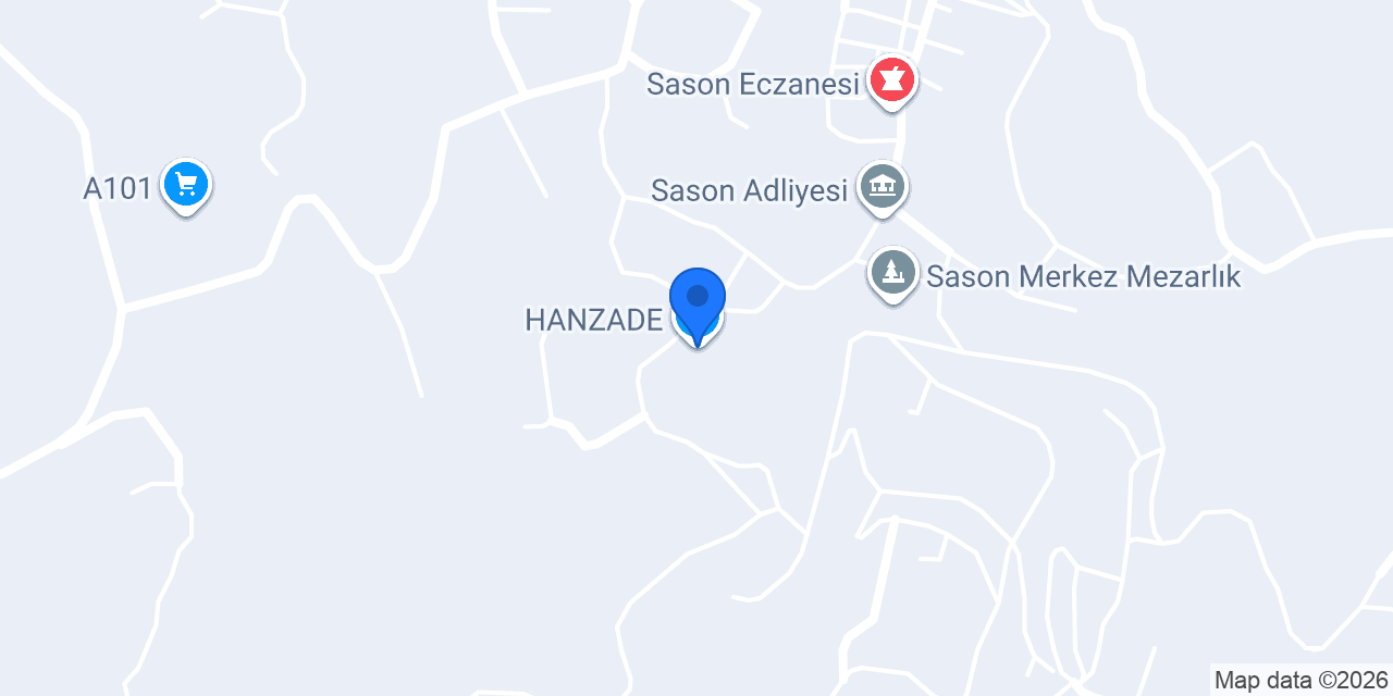 HANZADE konumu