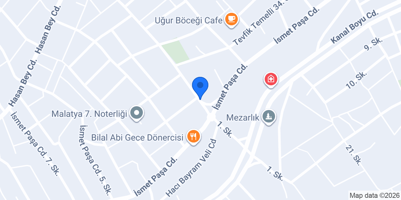 Akasya Taksi Durağı konumu