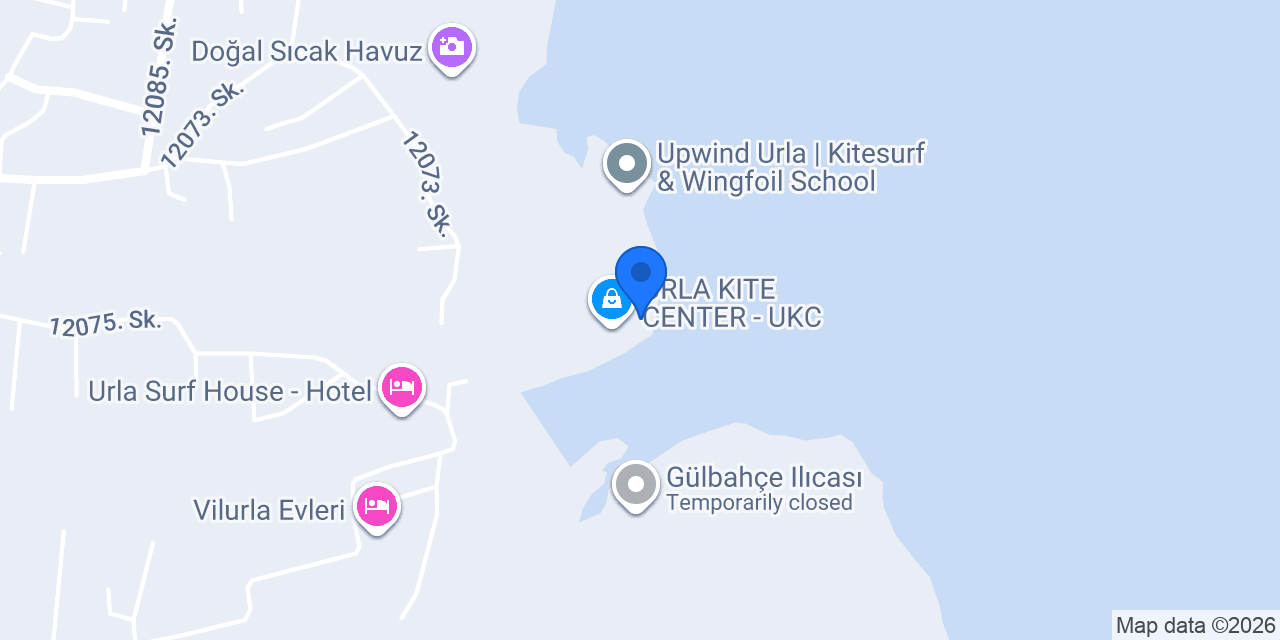 Urla Surf House - Kite School & Beach - Urla Kitesurf konumu