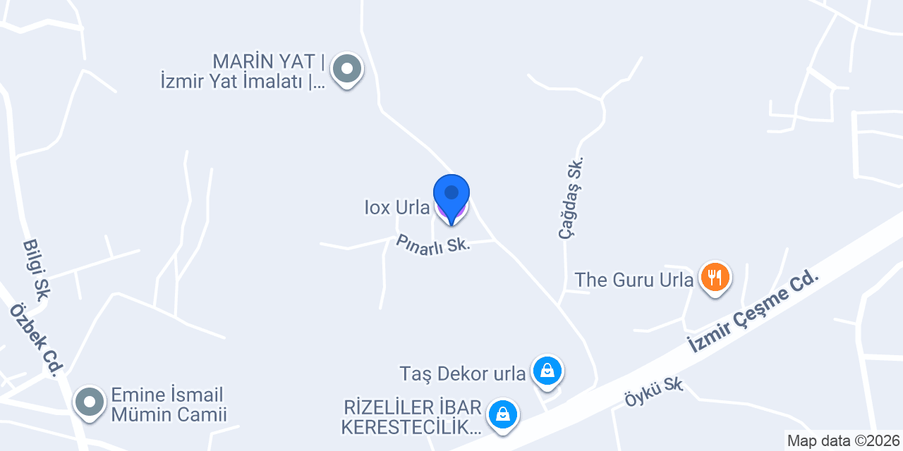 Iox Urla konumu