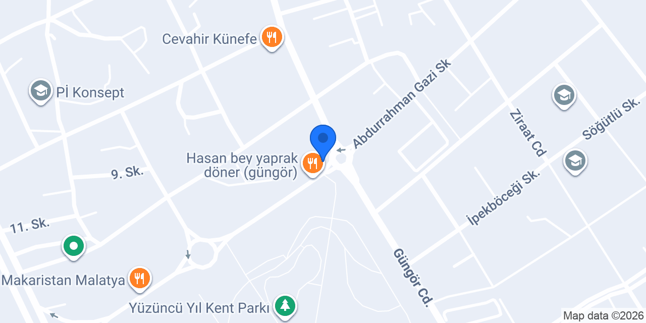 Avisa Veteriner Kliniği Malatya konumu