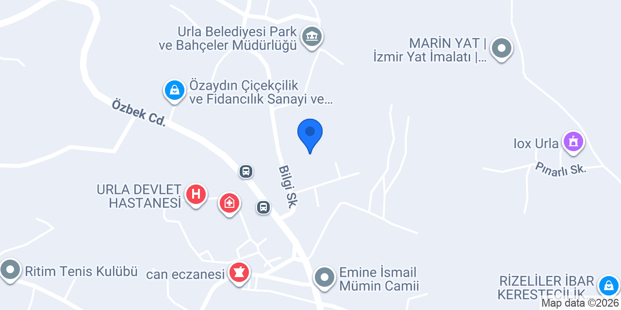 CYC SELECT URLA SATIŞ OFİSİ konumu