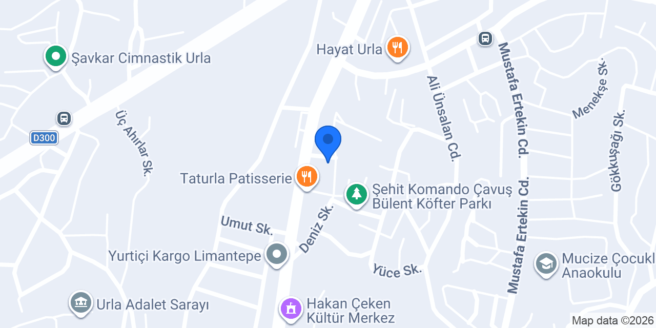 Özel YÖN Eğitim Kurumları konumu
