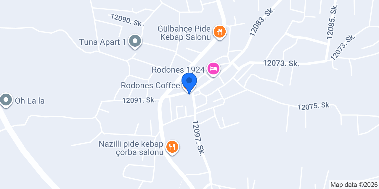 Rodones Coffee konumu