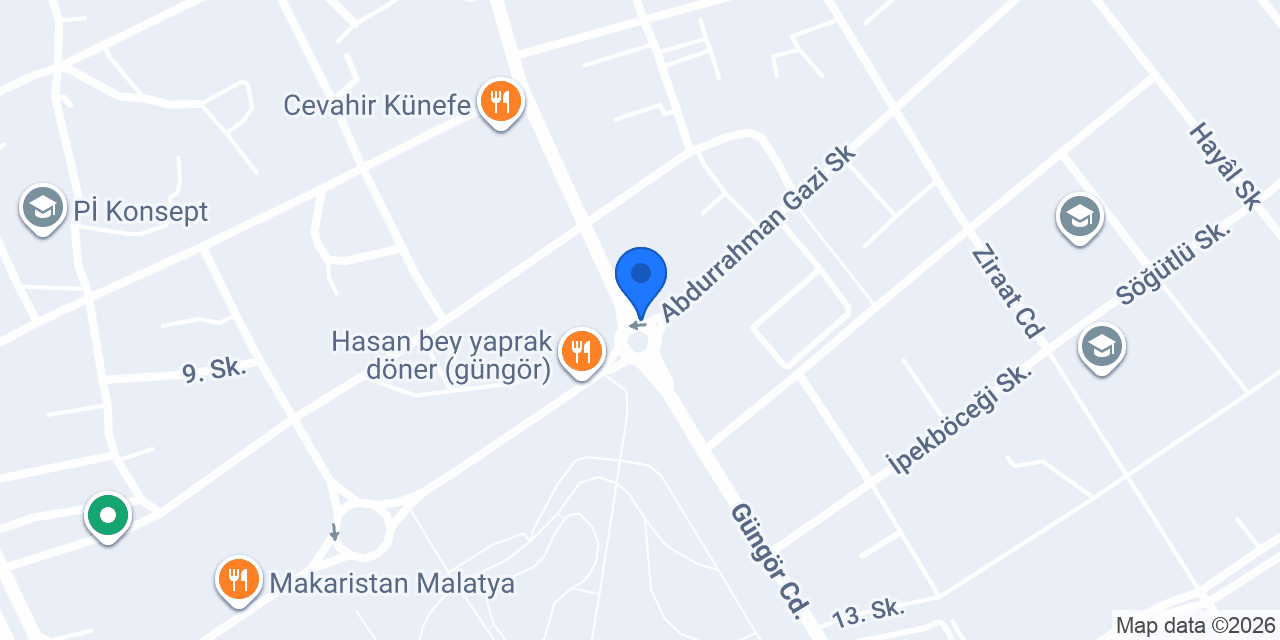 Bonavias Yeşilyurt konumu