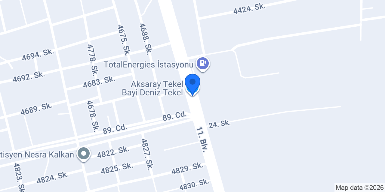Aksaray Tekel Bayi Deniz Tekel konumu