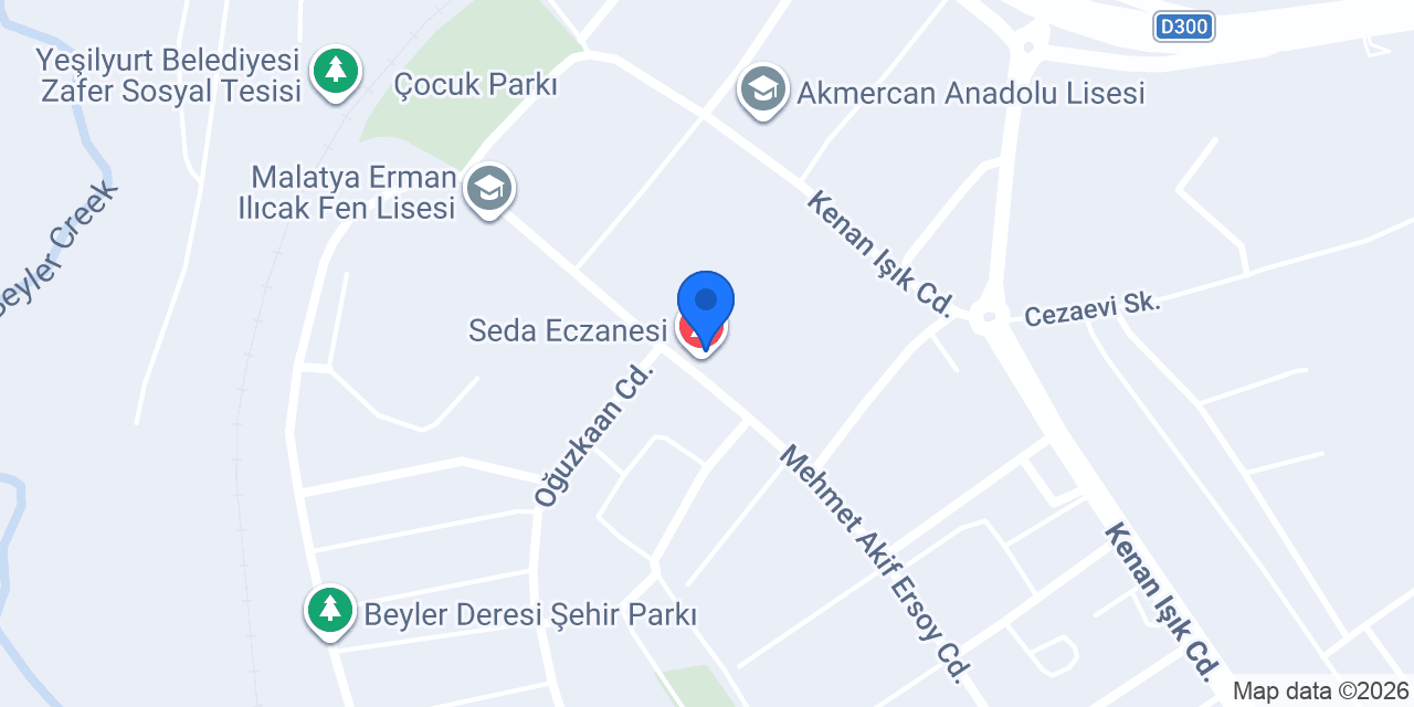 Seda Eczanesi konumu