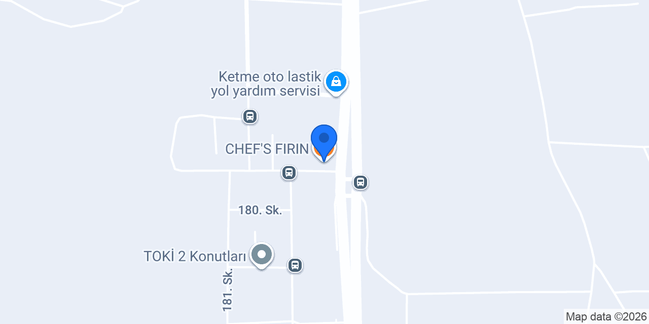 CHEF'S FIRIN konumu