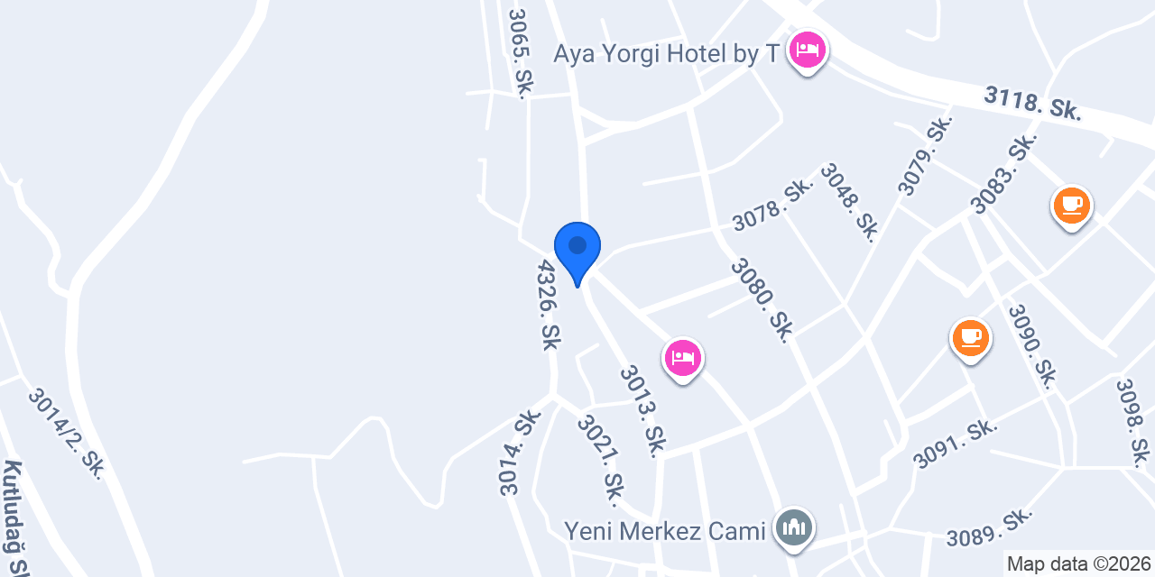 Yurtiçi Kargo Çeşme konumu