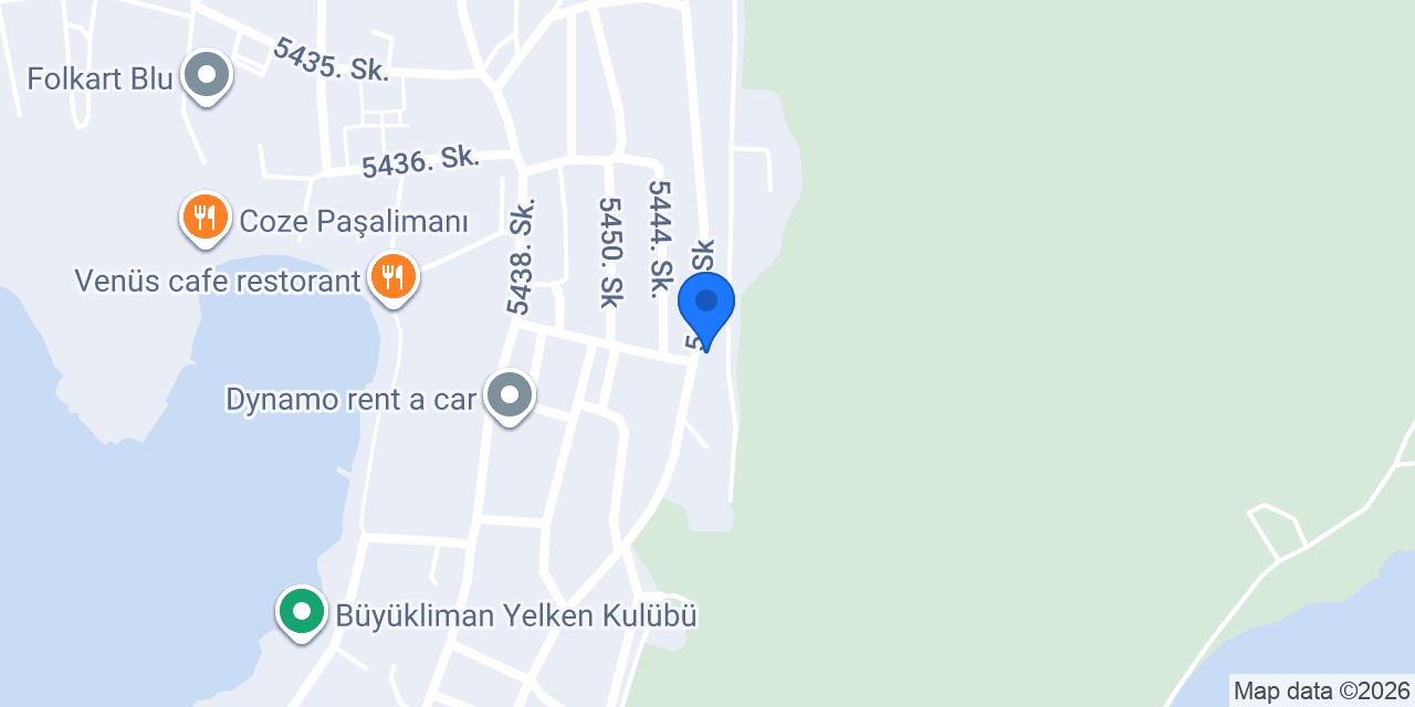 Villa Su Çeşme konumu